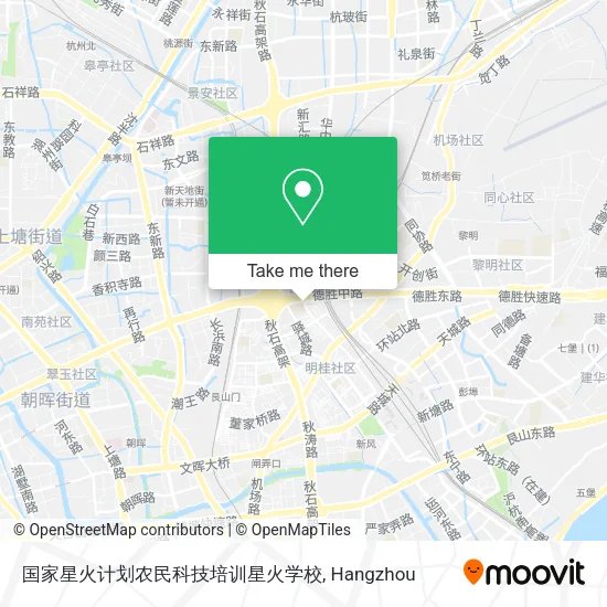 国家星火计划农民科技培训星火学校 map
