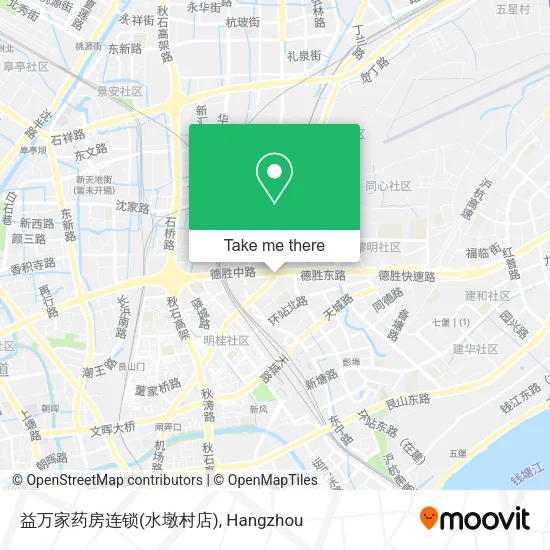益万家药房连锁(水墩村店) map