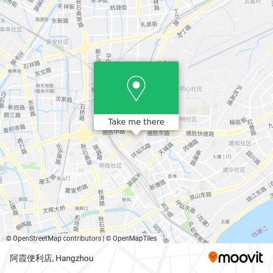 阿霞便利店 map