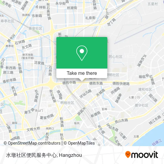 水墩社区便民服务中心 map