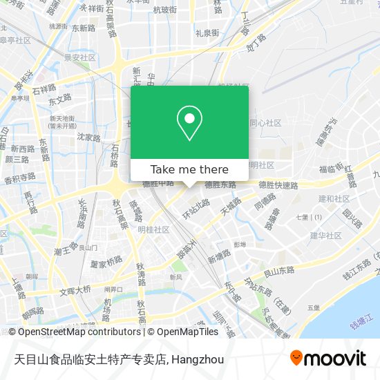 天目山食品临安土特产专卖店 map