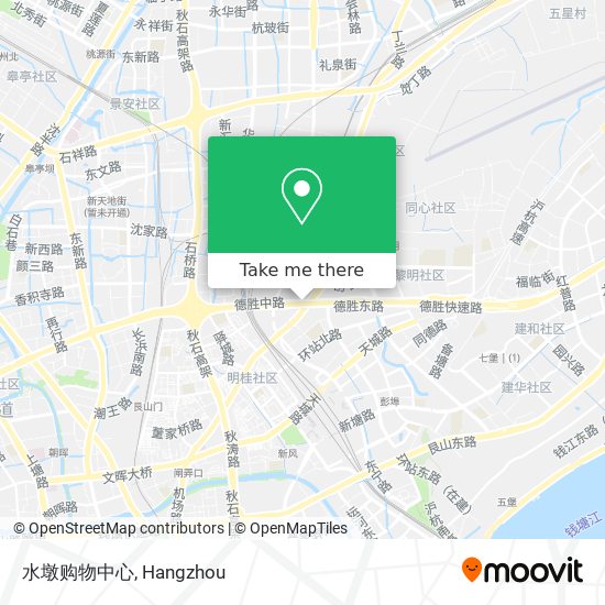 水墩购物中心 map