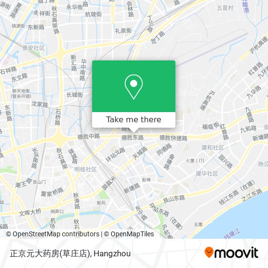 正京元大药房(草庄店) map