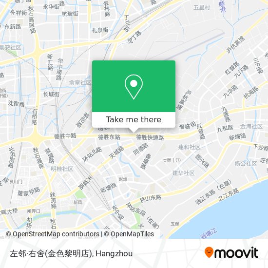 左邻·右舍(金色黎明店) map