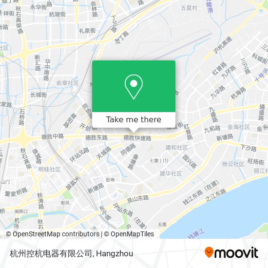 杭州控杭电器有限公司 map