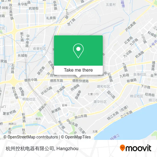 杭州控杭电器有限公司 map