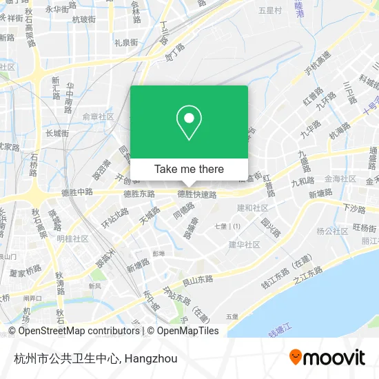 杭州市公共卫生中心 map