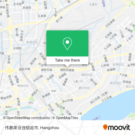 伟鹏果业连锁超市 map
