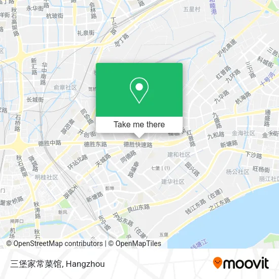 三堡家常菜馆 map