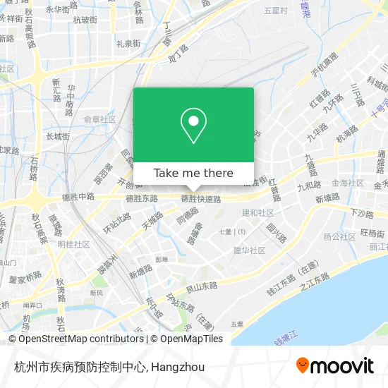 杭州市疾病预防控制中心 map