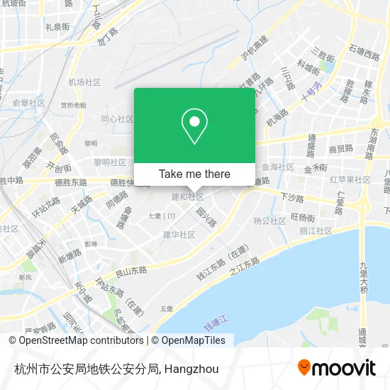 杭州市公安局地铁公安分局 map
