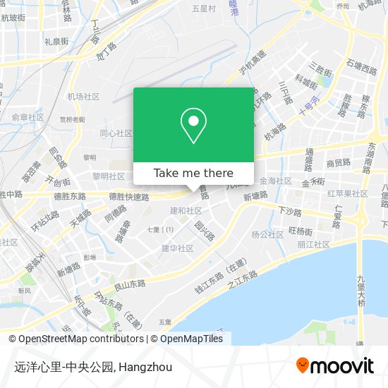 远洋心里-中央公园 map