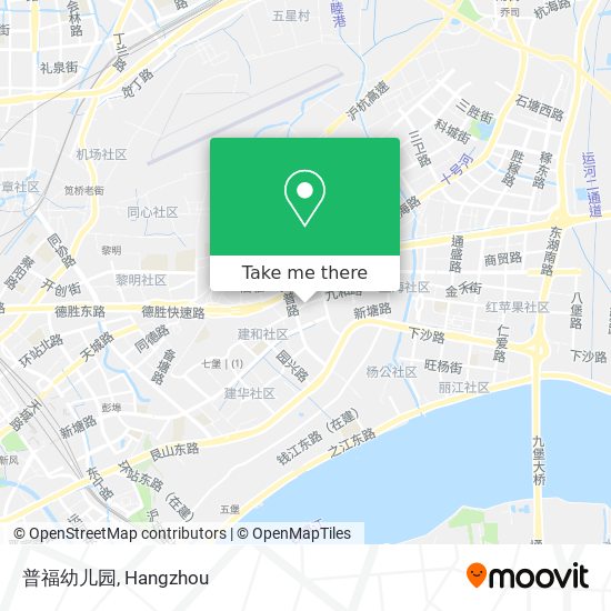 普福幼儿园 map