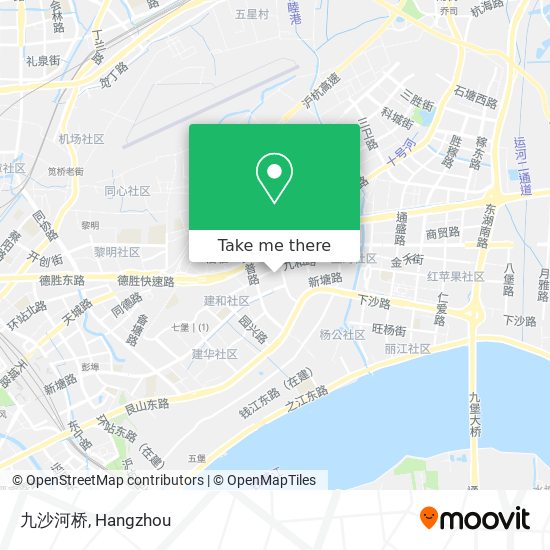 九沙河桥 map