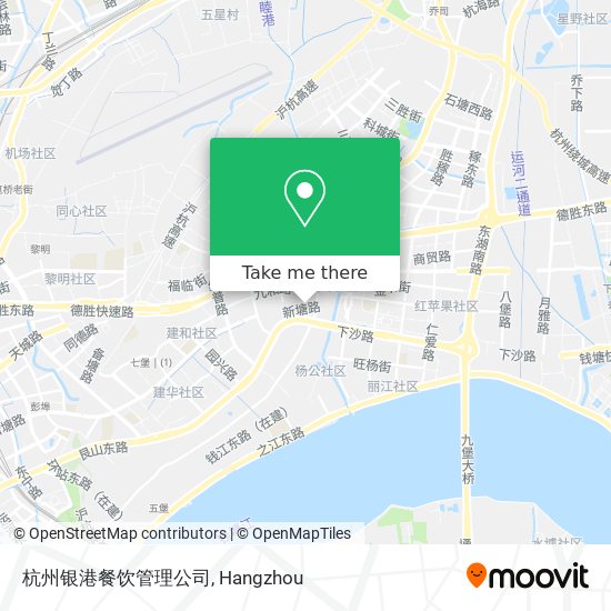杭州银港餐饮管理公司 map