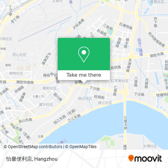 怡馨便利店 map