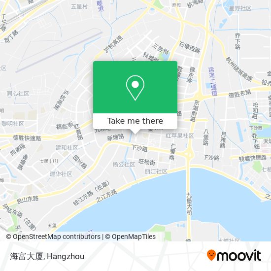 海富大厦 map