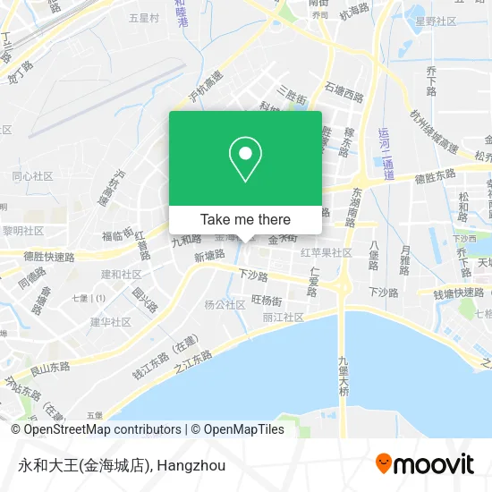 永和大王(金海城店) map