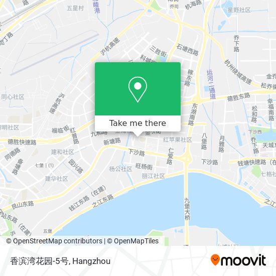 香滨湾花园-5号 map