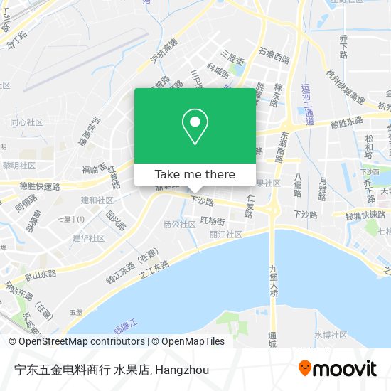宁东五金电料商行 水果店 map