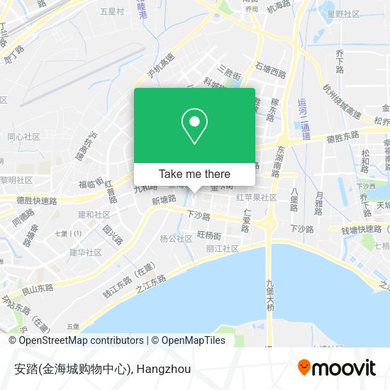 安踏(金海城购物中心) map
