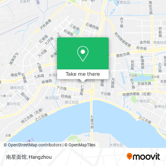 南星面馆 map