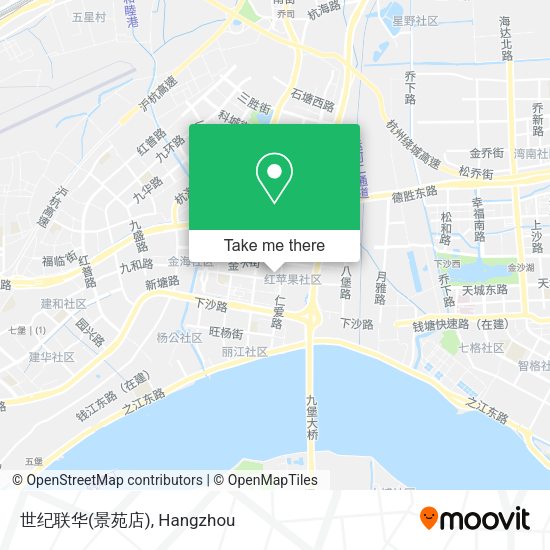 世纪联华(景苑店) map