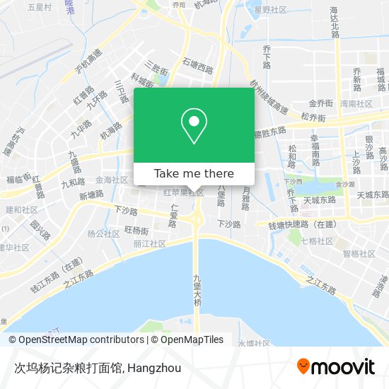 次坞杨记杂粮打面馆 map