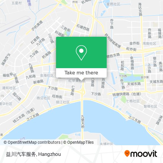 益川汽车服务 map