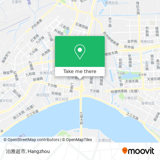 泊雅超市 map