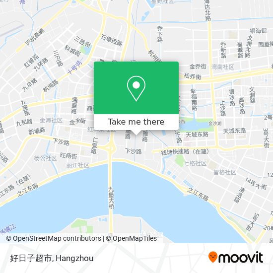 好日子超市 map