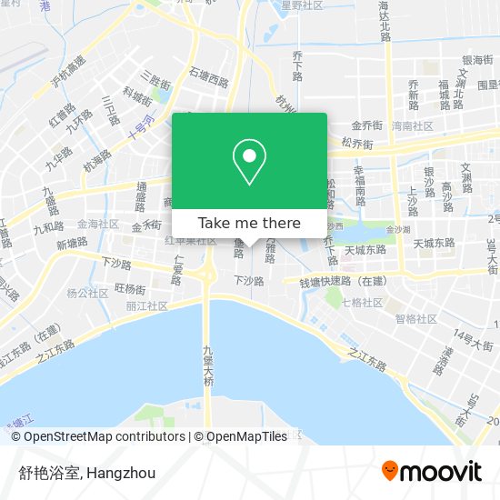 舒艳浴室 map