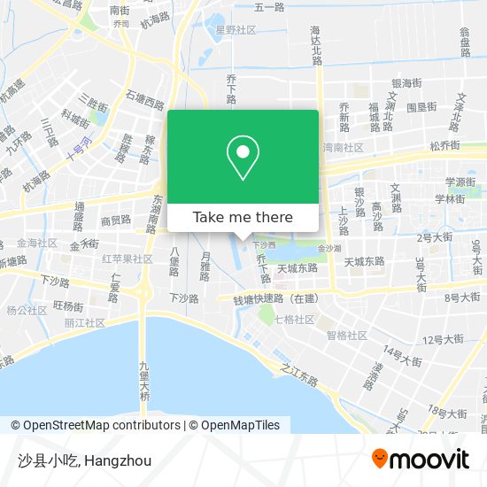 沙县小吃 map