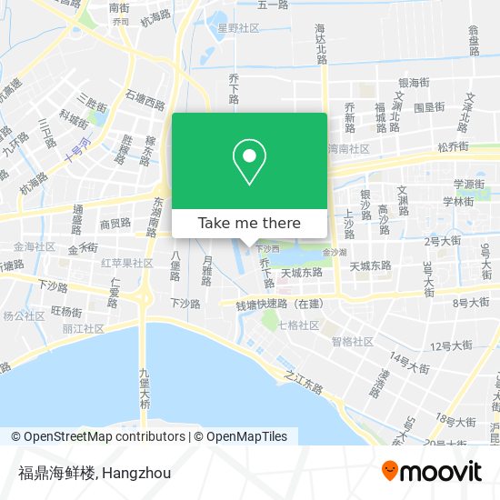 福鼎海鲜楼 map