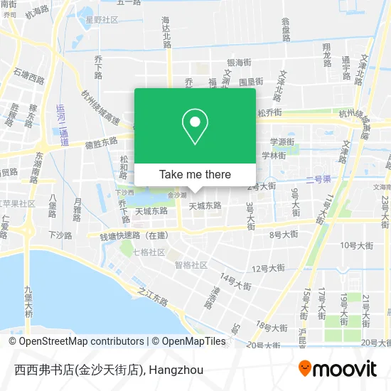 西西弗书店(金沙天街店) map