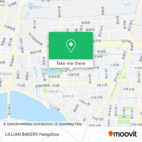LILLIAN BAKERY map