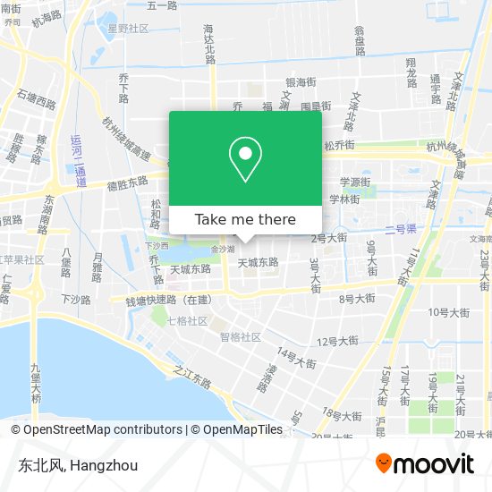 东北风 map