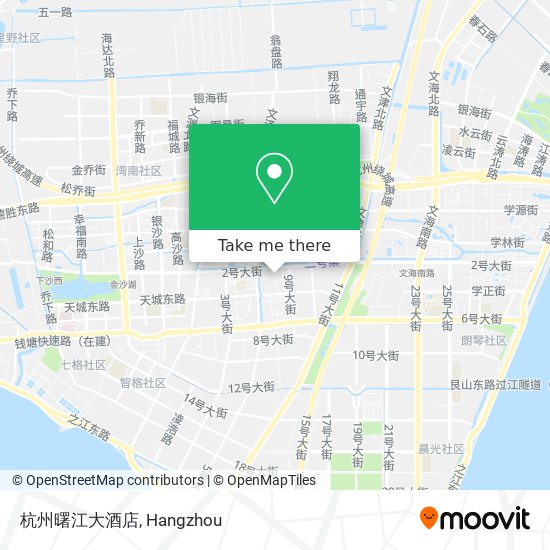 杭州曙江大酒店 map