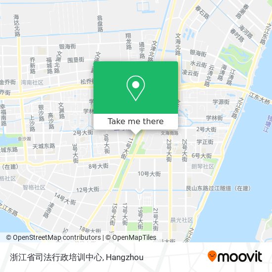 浙江省司法行政培训中心 map