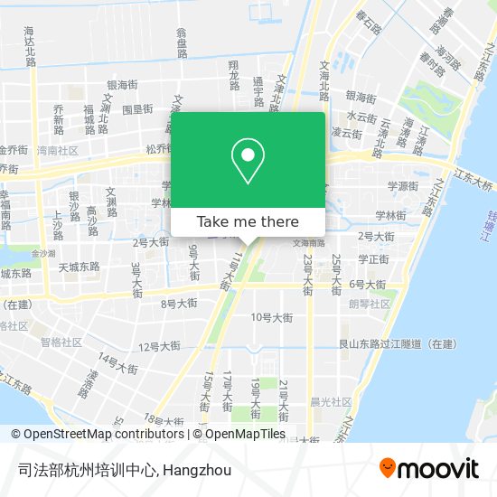 司法部杭州培训中心 map