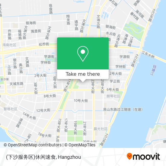 (下沙服务区)休闲速食 map