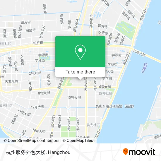 杭州服务外包大楼 map