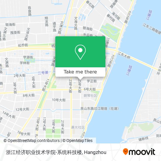 浙江经济职业技术学院-系统科技楼 map