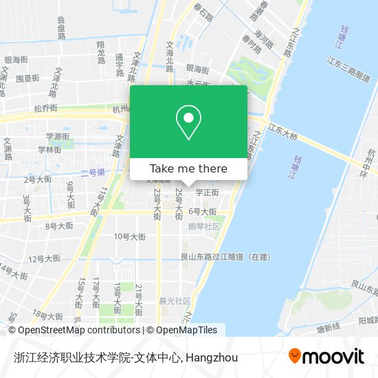 浙江经济职业技术学院-文体中心 map