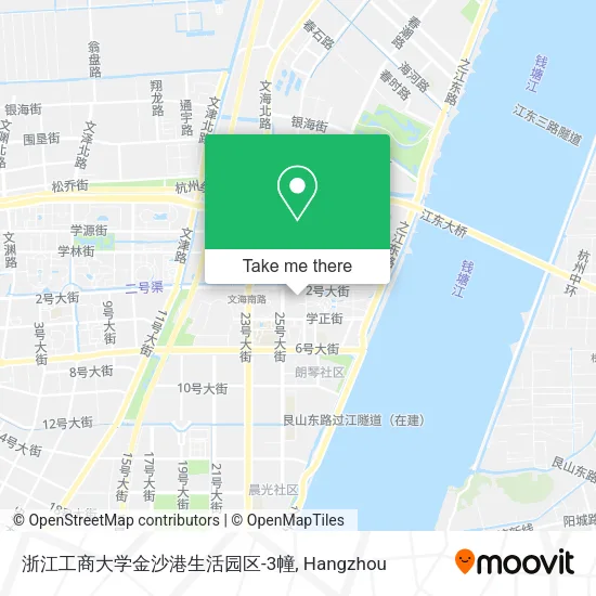 浙江工商大学金沙港生活园区-3幢 map