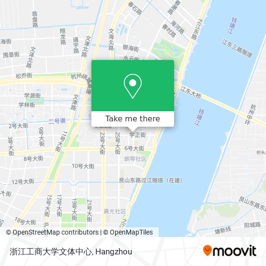 浙江工商大学文体中心 map