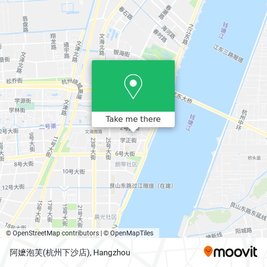 阿嬷泡芙(杭州下沙店) map