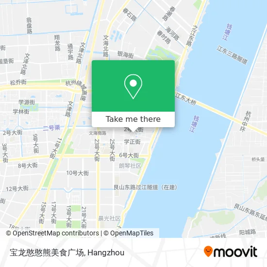 宝龙憨憨熊美食广场 map