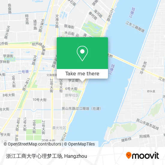 浙江工商大学心理梦工场 map