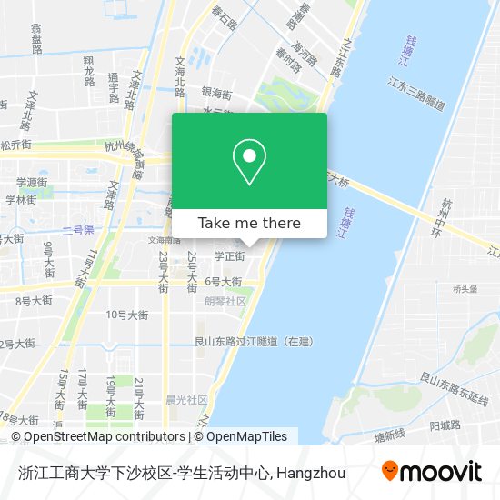 浙江工商大学下沙校区-学生活动中心 map